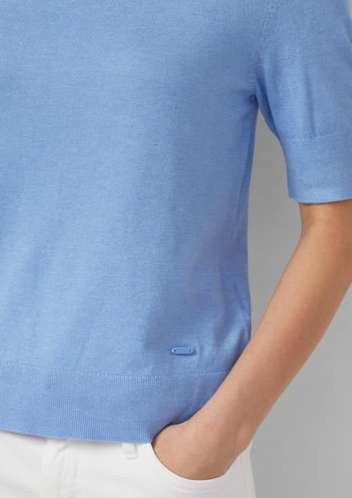 Produktbild s.Oliver Strickpullover Weicher Kurzarm-Strickpullover aus Viskosemix (34)