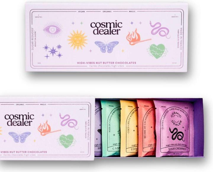 Produktbild Cosmic Dealer Nussbutter Schokolade Geschenkbox (140 g)