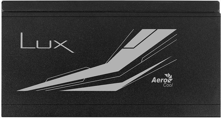 Produktbild AeroCool Lux RGB 550M power supply unit 550 W Black (550 W)