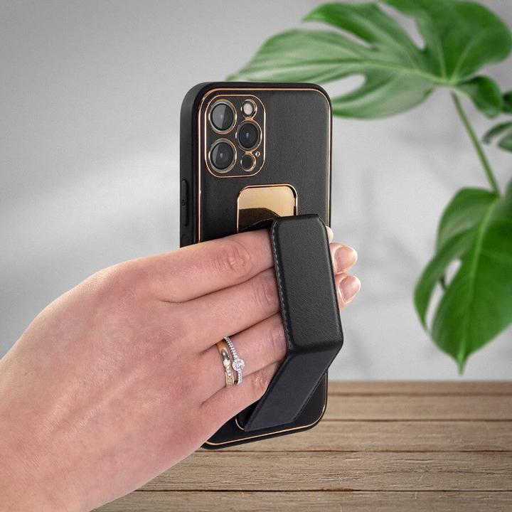 Produktbild Cabana Hülle iPhone 13 Pro - Hardcase Schutzhülle Luxury Schwarz No.10 Made in Europe Handmade (Apple iPhone 13 Pro)