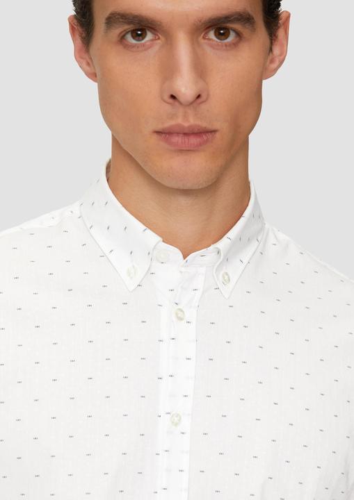 Produktbild S.Oliver Hemd Tailored Fit: Button-Down-Hemd aus Baumwollstretch (40)