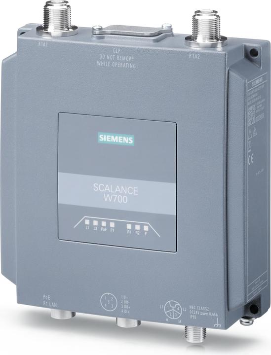 Siemens 6GK5766-1GE00-7DB0 IWLAN Access Point SCALANCE WAM766-1 - Access Point - 1.2 Gbp (1201 Mbit/s)