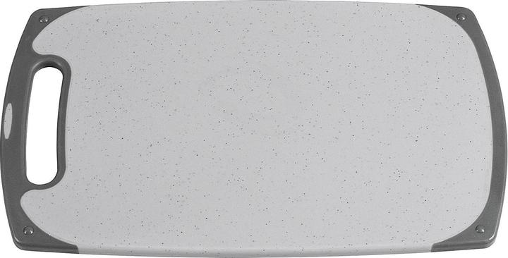 Immagine prodotto My Basics Tagliere in plastica antiscivolo 20x33x1cm grigio/granito
