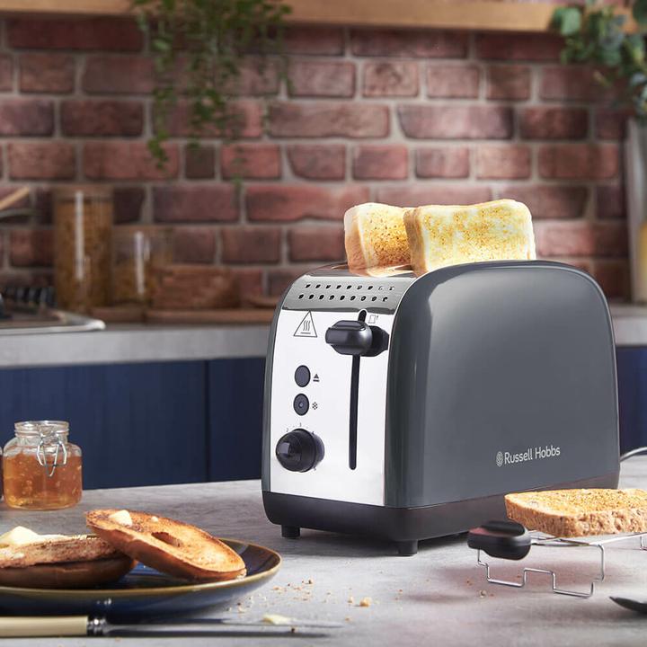 Produktbild Russell Hobbs Colours Plus Broodrooster - Grijs - 26552-56