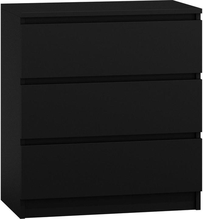 Topeshop M3 CZERŃ ladekast (70 x 77 x 40 cm)