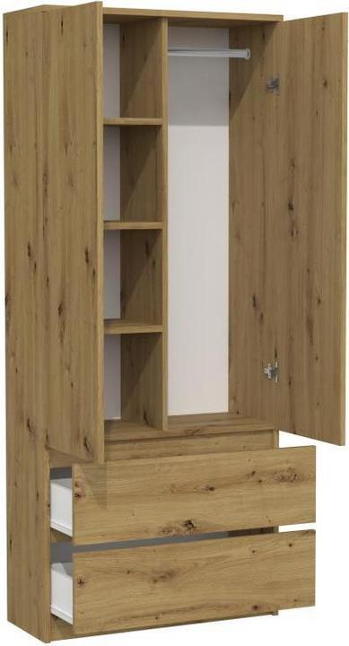 Image du produit Topeshop Szafa Malwa Art (90 x 50 x 180 cm)