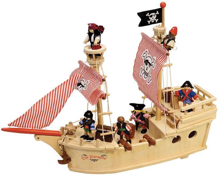 Image du produit Bigjigs Tidlo Le bateau pirate Paragon