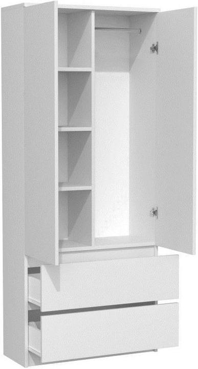 Image du produit Topeshop Szafa Malwa (90 x 50 x 180 cm)