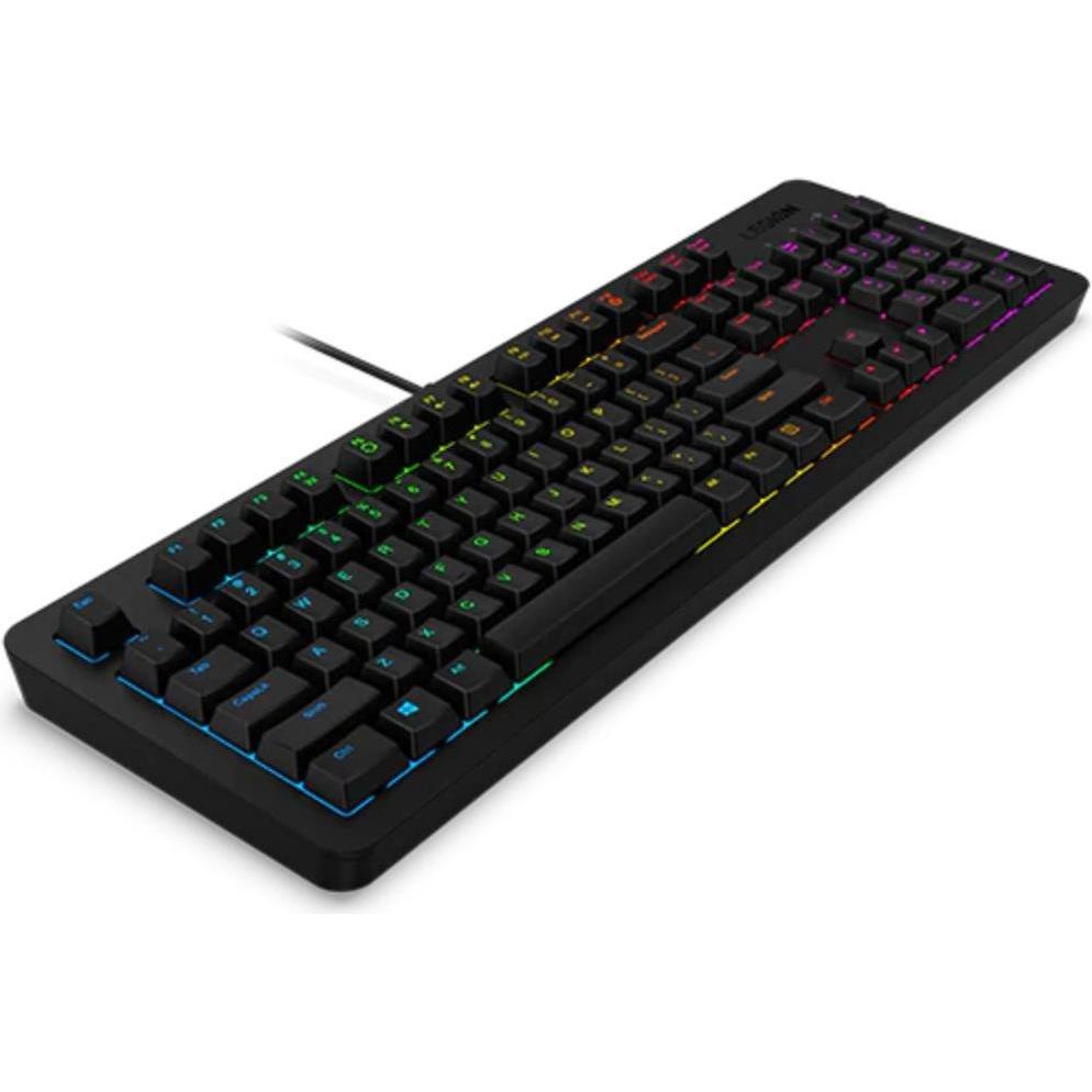 Lenovo Legion K300 Gaming (DE, Kabelgebunden), Tastatur, Schwarz
