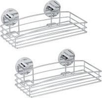 Produktbild Wenko Duschkörbe Edelstahl, 2 St.