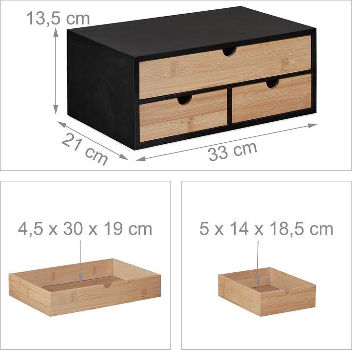 Image du produit Relaxdays Schreibtisch-Organizer