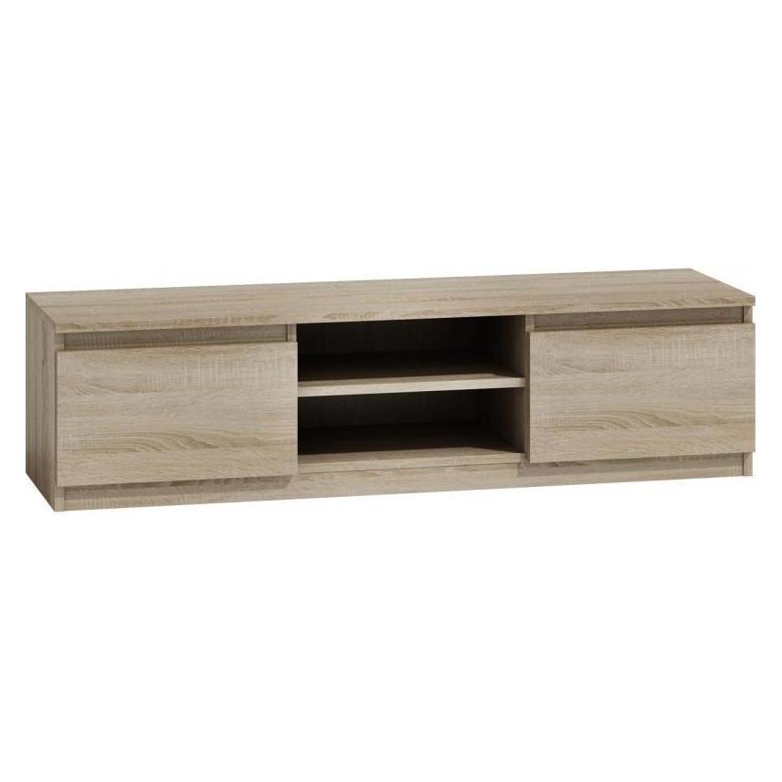 Topeshop, TV-meubilair, RTV140 SONOMA TV Stand & Entertainment Centre 2 Planken (140 x 40 x 36 cm)