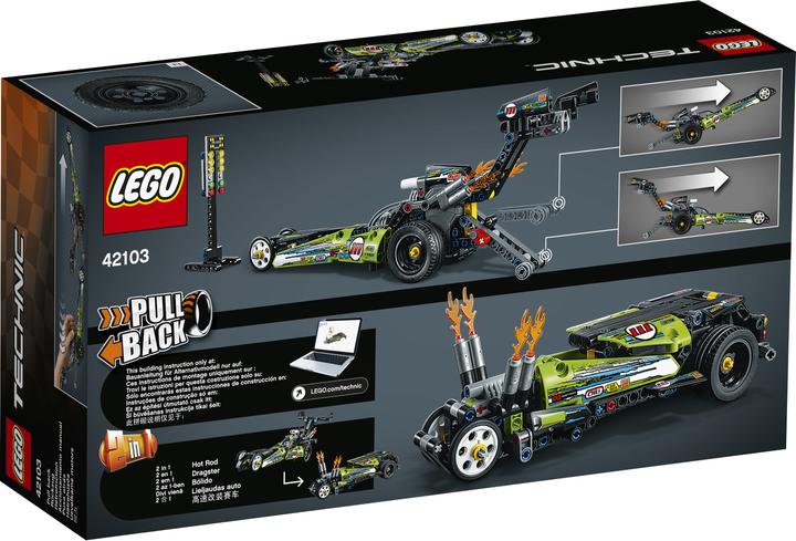 LEGO Dragster Rennauto (42103, LEGO Technic)