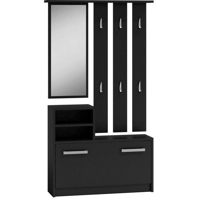 Topeshop, Vitrine + Buffetschrank, Gar Czern