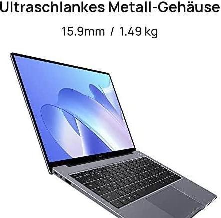 Actual product image Huawei MateBook 14 LPDDR3-SDRAM Notebook 35.6 cm (14" ) 2160 x 1440 pixels Intel® Core™ i7 Processors 1 (14", 512 GB, 16 GB, DE, Intel Core i7-1165G7)