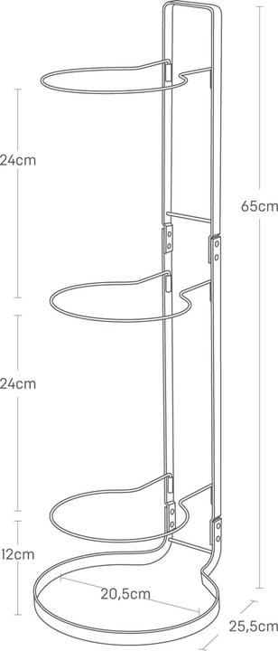 Produktbild Yamazaki Ballständer FRAME