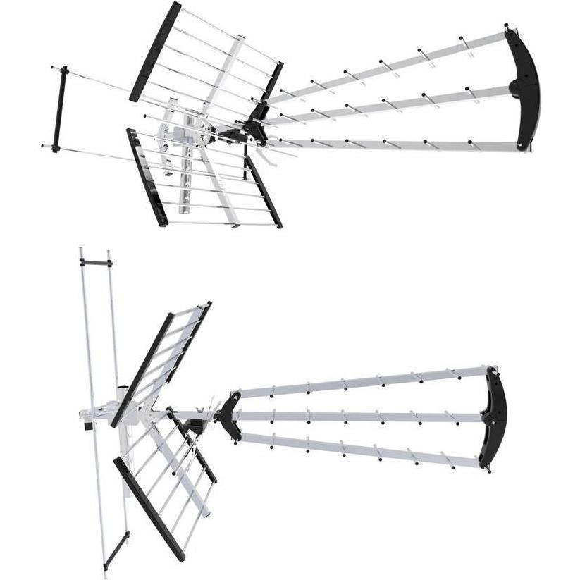 Thumbnail - Libox LB2000 Aussenantenne (32 dB, Typ F) (Parabolantenne, 32 dB, DVB-S / -S2), SAT Spiegel + SAT Antennen, Schwarz