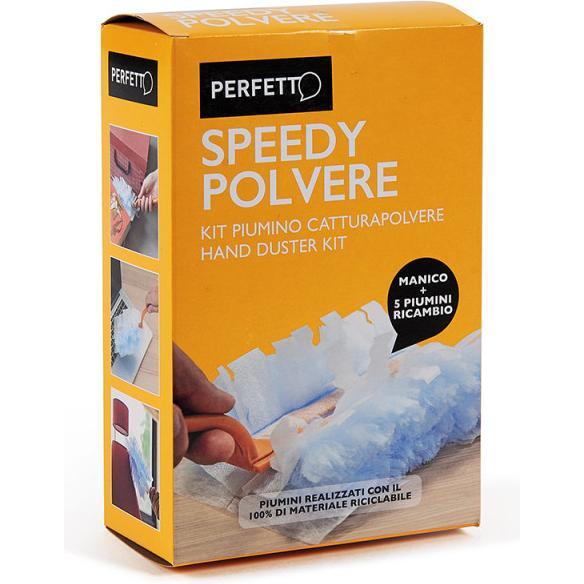 Perfetto 12840, Utensili Pulizia, Arancia, Blu, Bianco