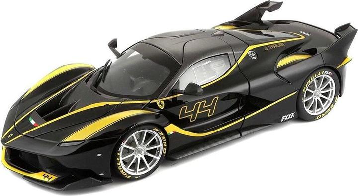 Actual product image Bburago Diecast 1:18 Signature Ferrari Ferrari Fxx K #44 Black Ages 3+ 18-16907