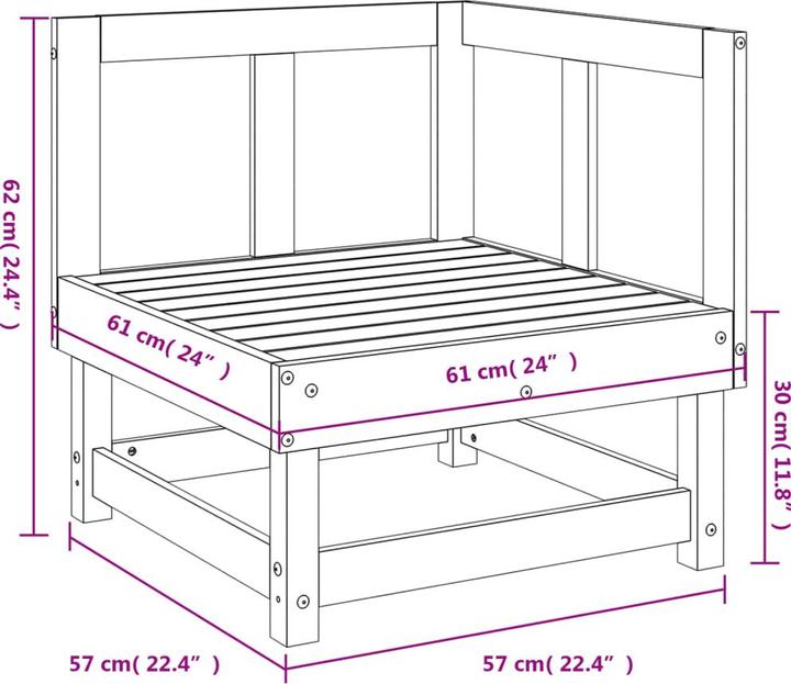 Actual product image vidaXL Marceline