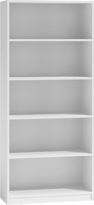 Actual product image Topeshop R80 BIEL bookshelf for offices (80 x 30 x 182 cm)