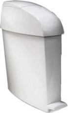 Produktbild Rubbermaid Tret-Abfalleimer "Sanit„r" rechteckig, 12 Liter (12 l)