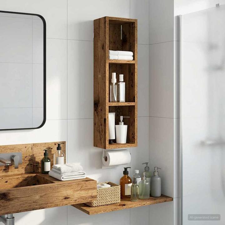 Produktbild vidaXL Badezimmerschrank (20 x 14 x 70 cm)