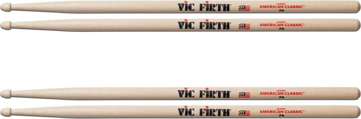 Produktbild Vic Firth 2 Paar Drumsticks 7A Hickory