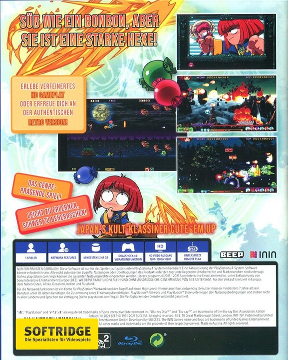 Produktbild ININ Games Cotton Reboot! (PS4, FR, DE)