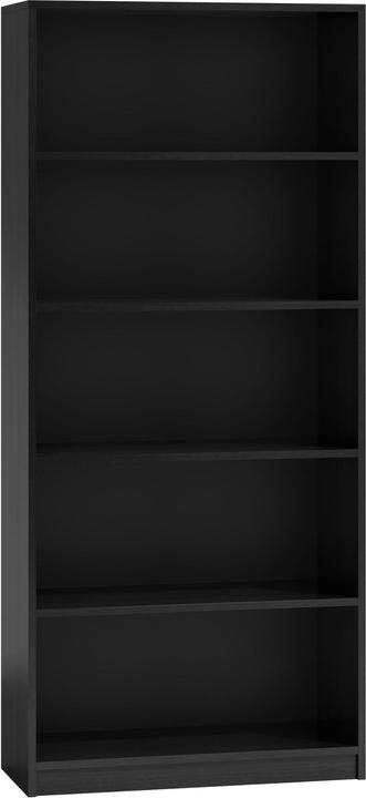Topeshop R80 CZERŃ Bücherregal für Büros (80 x 30 x 182 cm)