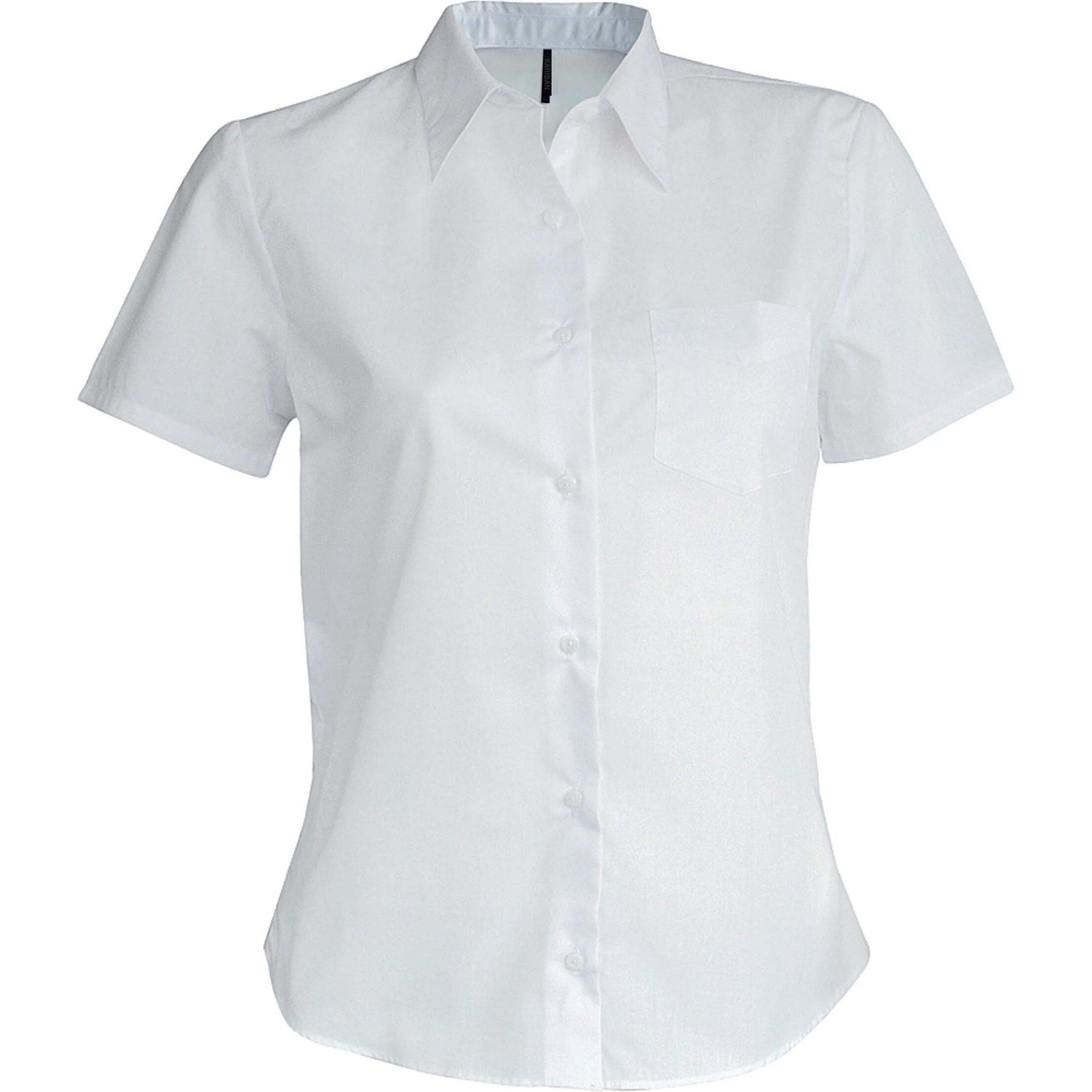 Kariban, Damen, Hemd, Judith, Weiss, (XXL)