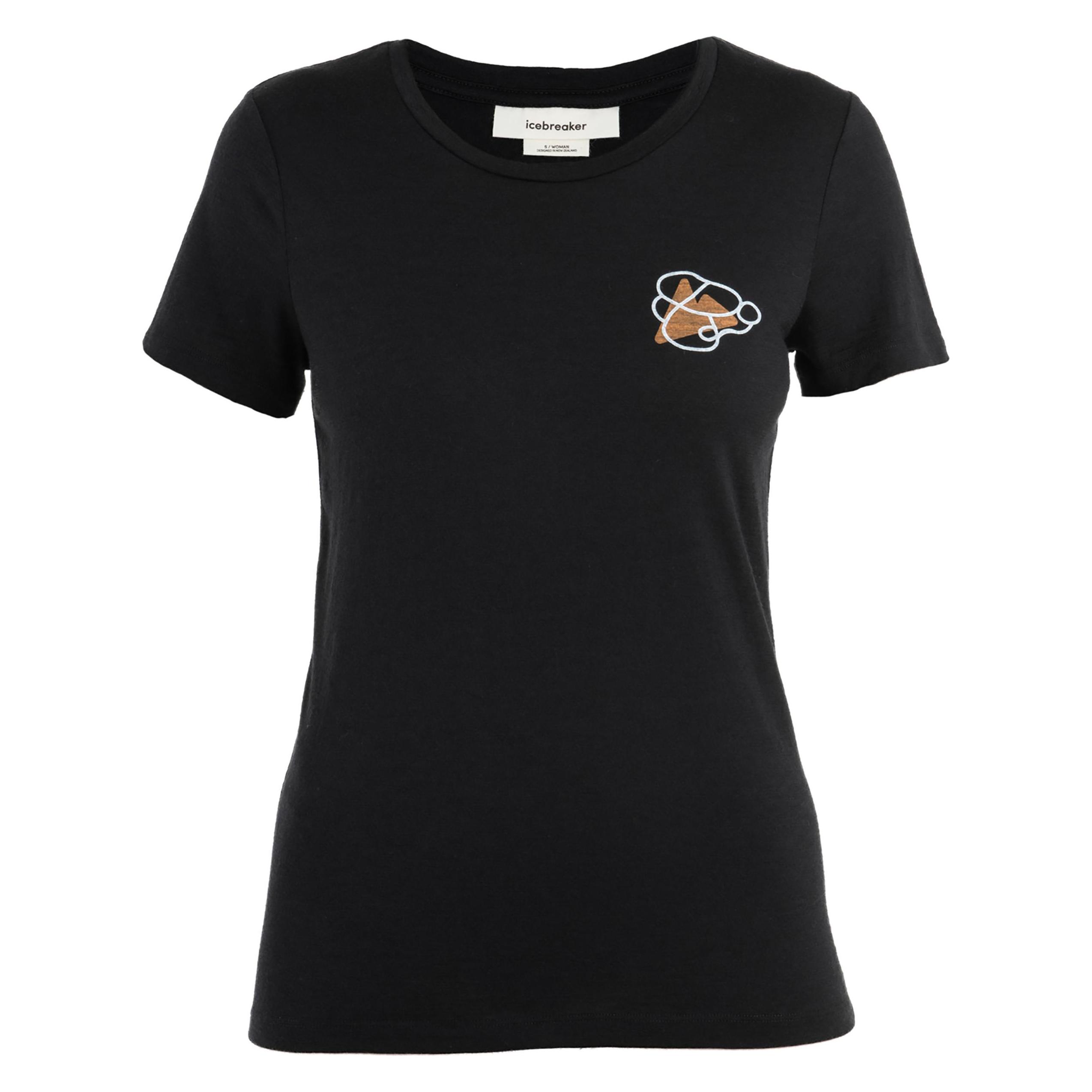 Icebreaker, Damen, Shirts, Women's 150 Tech Lite Ii S/S Tee Community, Schwarz, (M)