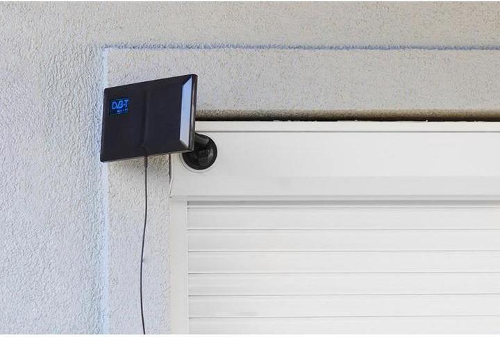 Produktbild Maclean Active indoor antenna DVB-T DVB-T2 amplifier Antenna with Suction (Zimmerantenne, 44 dB, DVB-T / -T2)