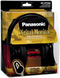 Actual product image Panasonic RP-HTF295E-K (No noise cancellation, Cable)