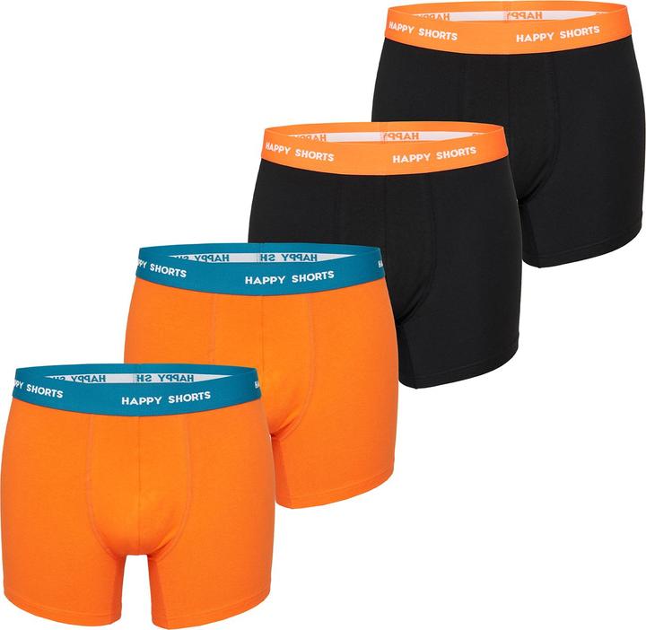 Actual product image Happy shorts Retro Pants Jersey (L, pack of 4)