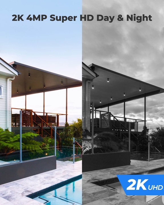 Actual product image Reolink Argus PT 2K 4MP incl. solar panel and 64GB (2560 x 1440 Pixels)
