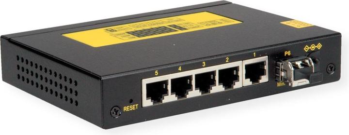 Produktbild Roline Gigabit Ethernet Ind. Switch, 6x (8 Ports)