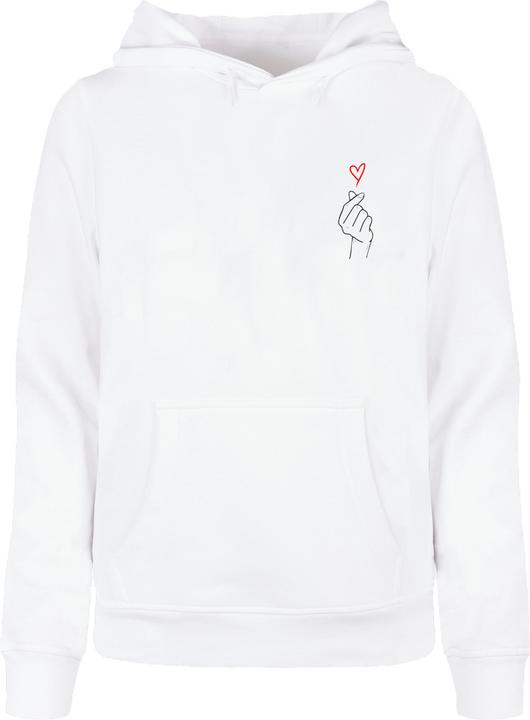 Produktbild Merchcode Ladies K Heart Basic Hoody - 127025 (4XL)