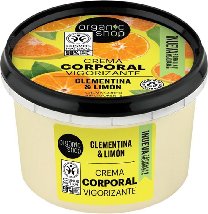 Produktbild Organic Shop Belebende Körpercreme Clementine und Zitrone 250ml (Körpercreme, 250 ml)