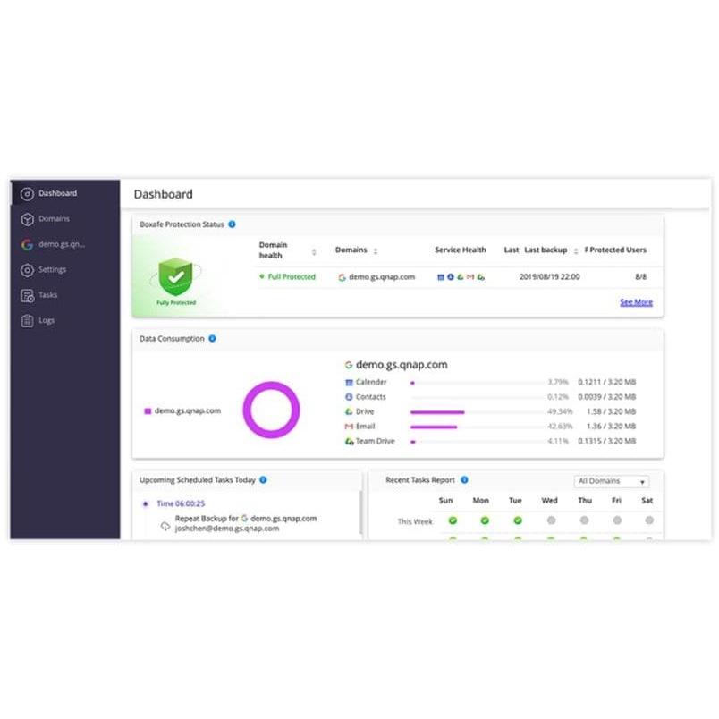 Thumbnail - QNAP Boxafe for Microsoft 365 100 Users 1 Year Physical Package, NAS Zubehör