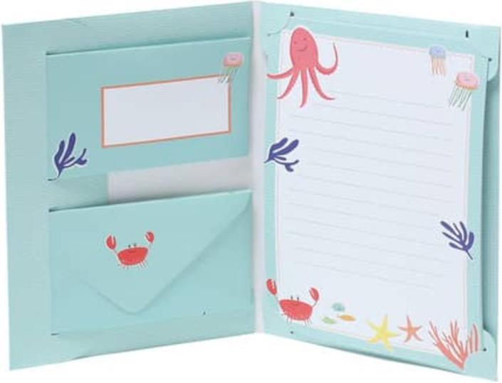 Actual product image Rössler Kinder-Papeterie Seaworld (165x235 mm, 20x)