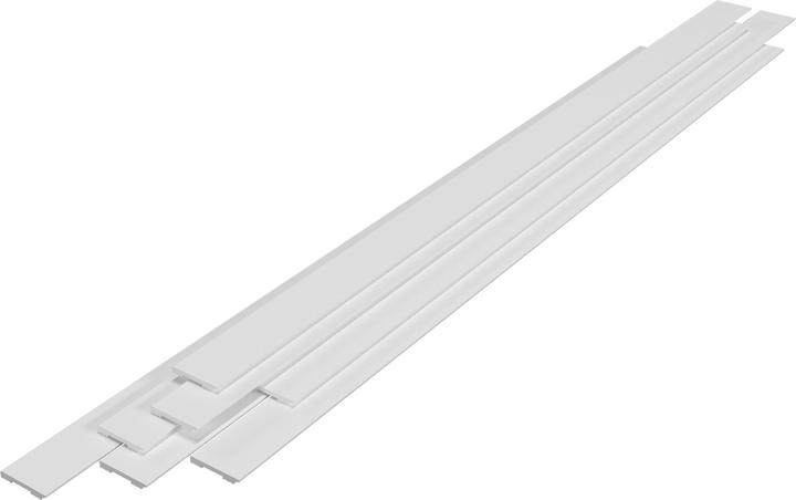 Produktbild Neu.Haus Sockelleisten Coevorden 14er Set 195x8 cm Weiss (14 Stück)