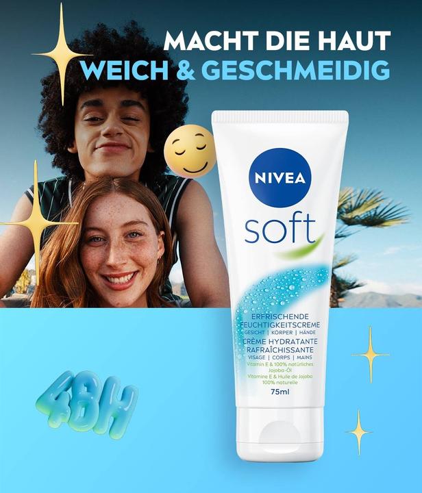 Image du produit NIVEA Soft Tube DUO (Crème pour le corps, 150 ml)