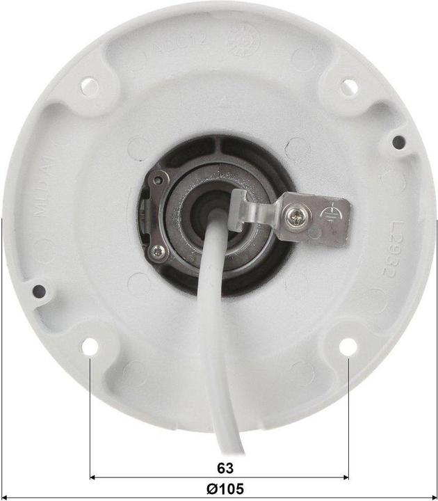 Actual product image Hikvision DS-2CD2T86G2-ISU/SL(2.8MM)(C)( (3840 x 2160 pixels)