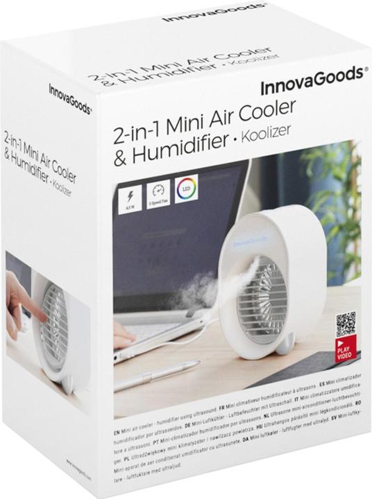 Actual product image InnovaGoods 2-in-1 mini air cooler