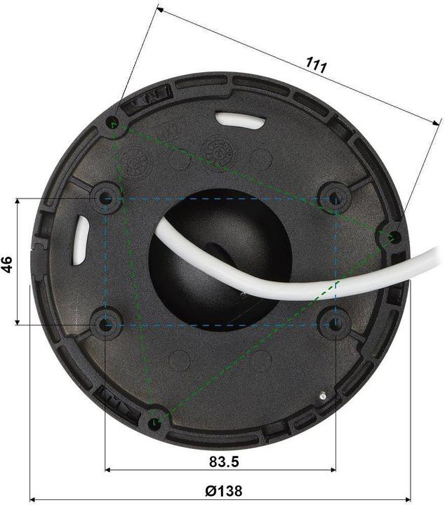 Actual product image Hikvision DS-2CD2386G2-ISU/SL(2.8mm)(C)O (3840 x 2160 pixels)