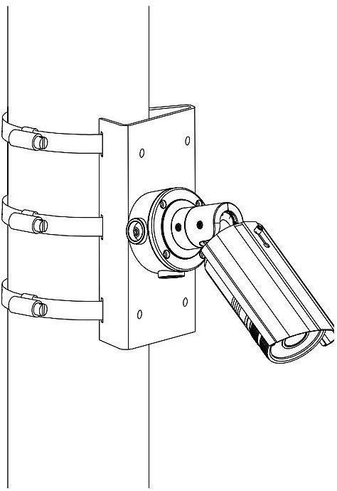 Actual product image Hikvision DS-1275ZJ-SUS (Mounting kit)