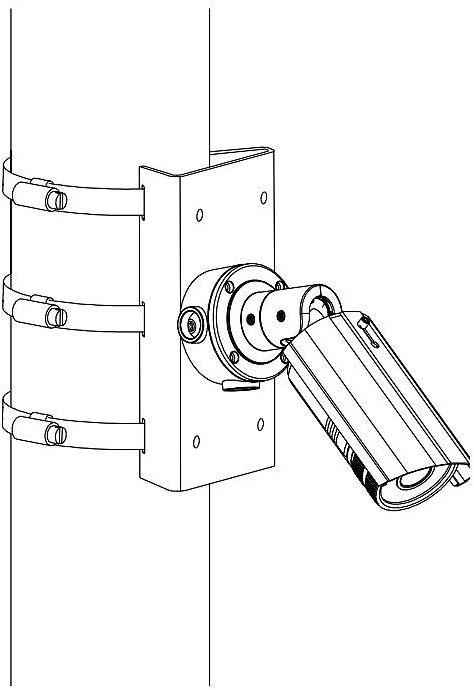 Actual product image Hikvision DS-1275ZJ-SUS (Mounting kit)