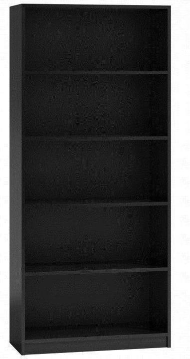 Produktbild Topeshop R60 CZERŃ Bücherregal für Büros (60 x 30 x 182 cm)
