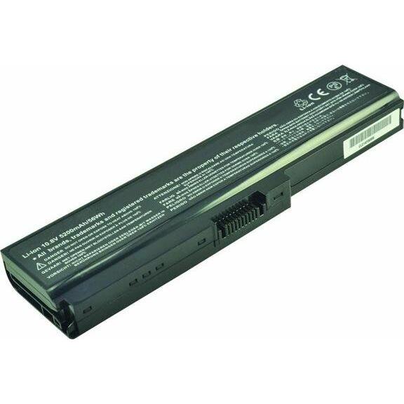 2-Power Main Battery Pack 10.8V 5200mAh (6 Zellen, 5200 mAh), Notebook Akku